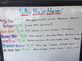 Andy's Roadside Dive menu