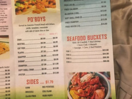 Jd Crawfish New Orleans Seafood menu