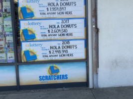 Hola Donuts Water menu