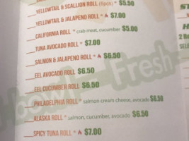 Pokeco menu