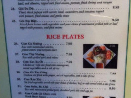 Pho 108 menu