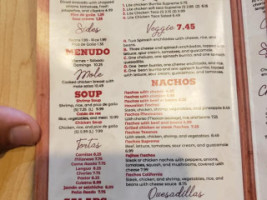 El Primo 2 Mexican menu