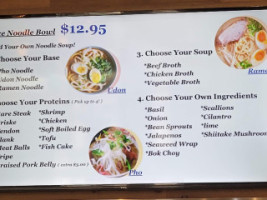 Poke Bowl Co menu