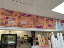 Michoacana menu