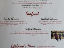 Mountain View Monte Vista Colorado menu