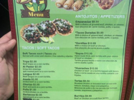 Taqueria La Esquinita menu