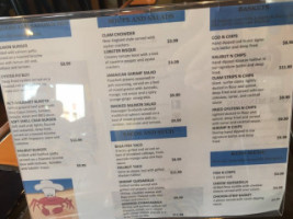 The Galley Fish And Chips menu