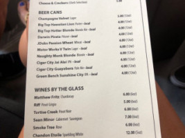 99 Bottles Taproom Bottle Shop menu