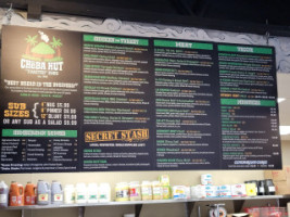 Cheba Hut Toasted Subs menu