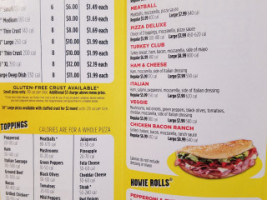 Hungry Howie's Pizza menu