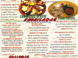 Herrera's Mexican #2 menu