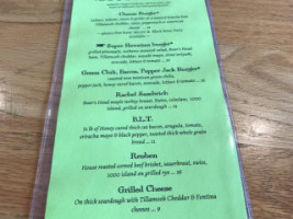 Spyglass At Otter Crest menu