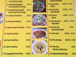 Viet Subs Cafe menu