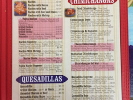 Cinco De Mayo menu