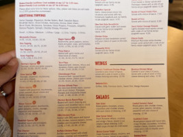 Sammy's Pizza menu