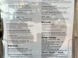 The Butchery menu