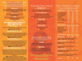 Tucanos Brazilian Grill menu