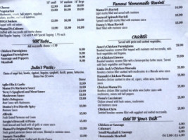 Mama D's Original Italian In Hermosa Beach menu