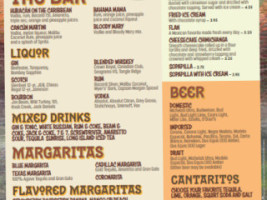 Valle Escondidos Authentic Mexican Grill menu