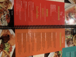 Zocalo Mexican And Grill menu