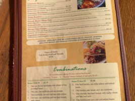 El Comal Mexican menu