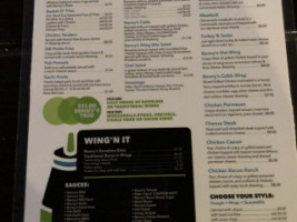 Benny’s Sports Bar And Restaurant menu