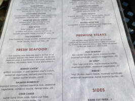 Burtons Grill menu