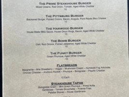 C. Knights Steakhouse menu