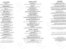 Eat Bistro Drinks menu