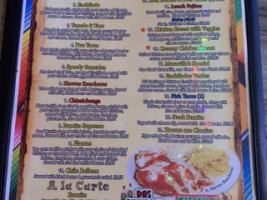 Maravilla's Mexican Grill menu