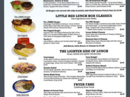 Little Red Lunch Box menu