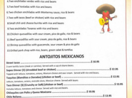 Don Eduardo Authentic Mexican Cantina menu