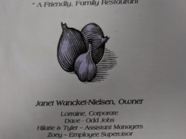 Purple Onion menu