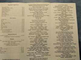 Momma T's Family Diner menu