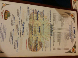 Agave Family Mexican menu