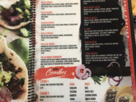 Uncle Paco's Mexican Grill menu