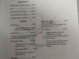 Al's New York Pizza menu