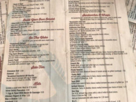 Harbor House Cafe menu