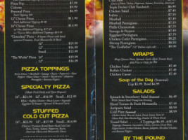 Blackbeard’s Tavern menu