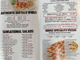 Roma's Delight Pizza Catering menu