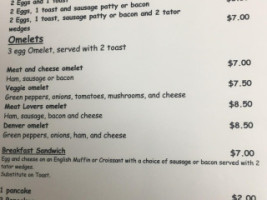 Kc's Bar And Restaurant menu