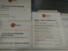 Mobowl menu