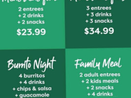 Freshii menu