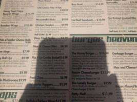 The Horny Toad American Grill menu