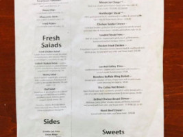 Mason Jar Cafe menu