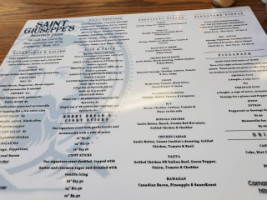 Saint Giuseppe’s Heavenly Pizza menu