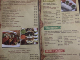 Taco Loco menu