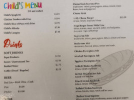 Nonni's Pizza Italian Eatery menu