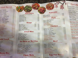 Wasabi Wok Chinese And Japanese menu