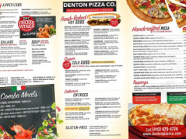 Denton Pizza food